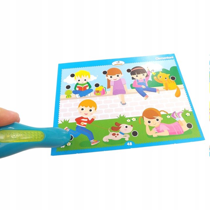 Clementoni Mówiące pióro 500 pytań przedszkolaka Kod producenta 50651