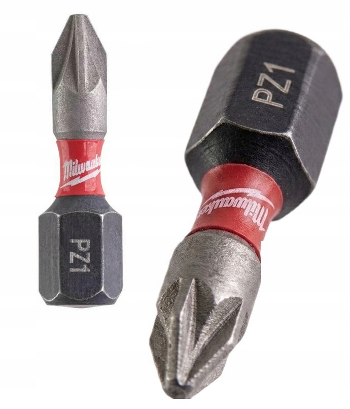 Milwaukee Końcówka Udar Bit Udarowy Shockwave PZ1 x 25MM Pozidrive 1szt