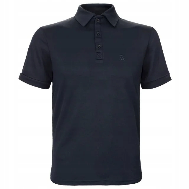 Polokošile s krátkým rukávem King Equestrian Edwin 23AW, modrá, velikost XL