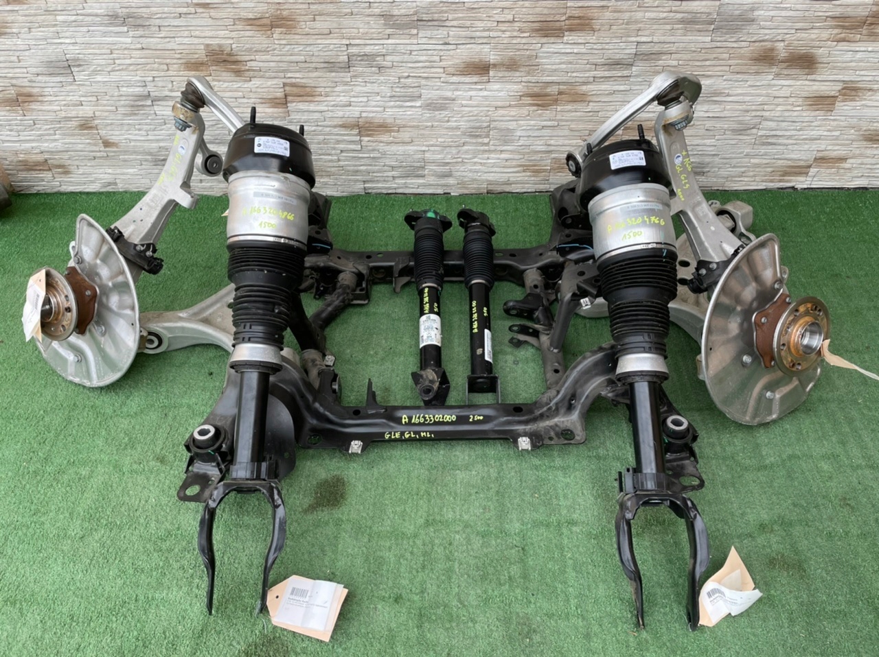 WOZEK SANKI POD SILNIK MERCEDES GLE GLS GL ML X166