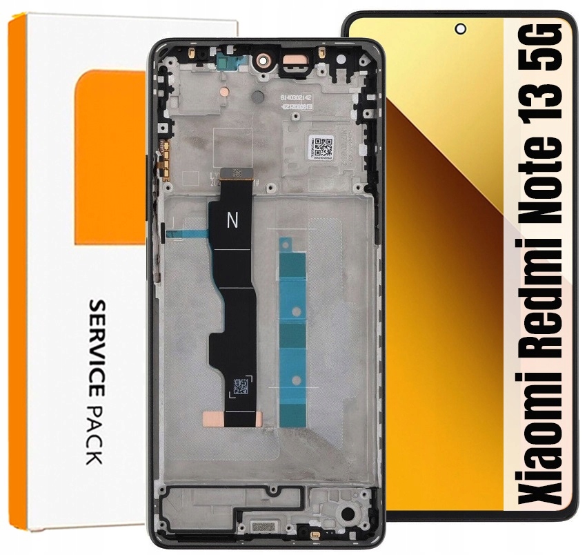 Displej Pro Xiaomi Redmi Note 13 5G Originální LCD Displej Rámeček