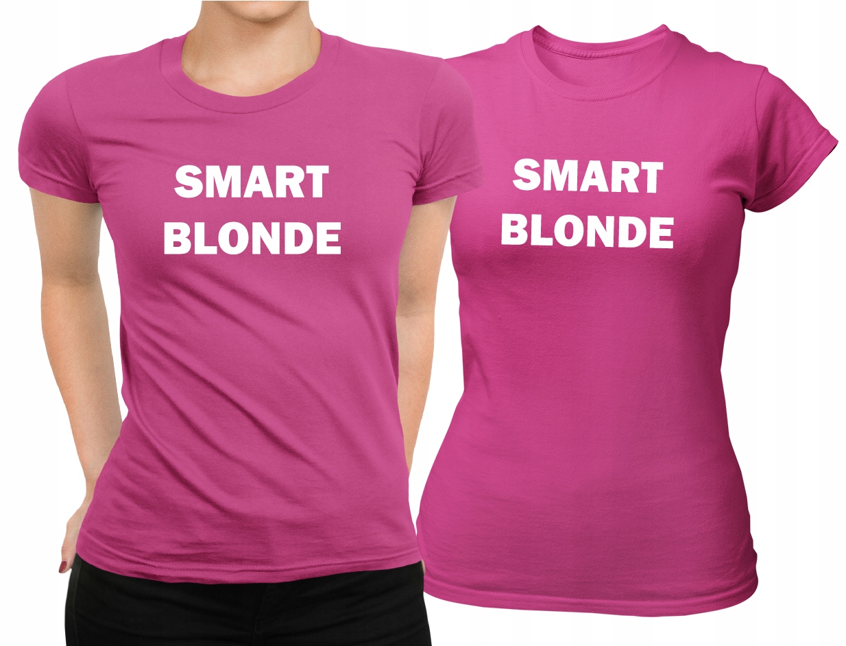 

Koszulka damska Smart Blonde napis - L