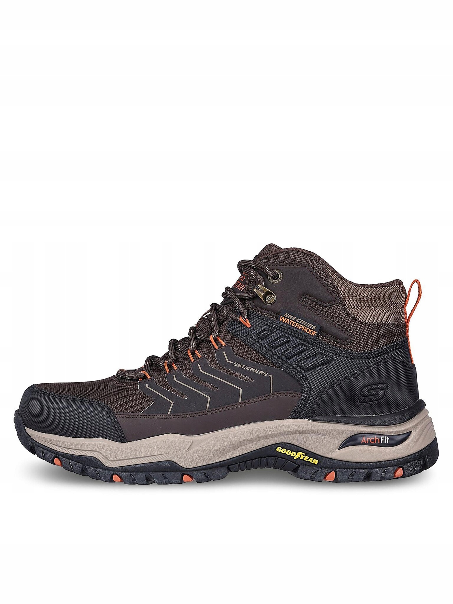 Pánské boty Skechers Arch Fit Dawson Raveno hnědé