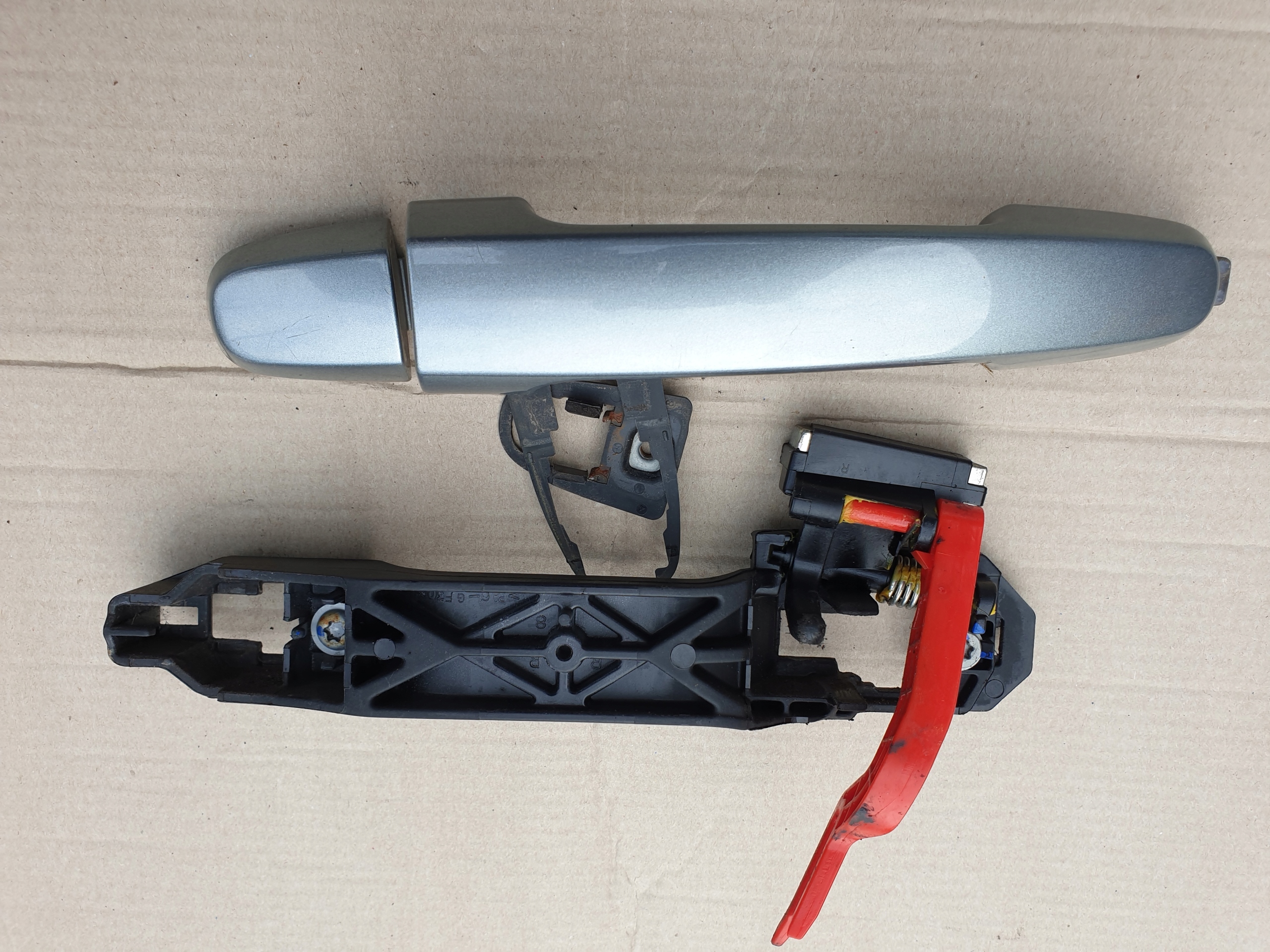 handle exterior right rear part holder console TOYOTA YARIS II OE