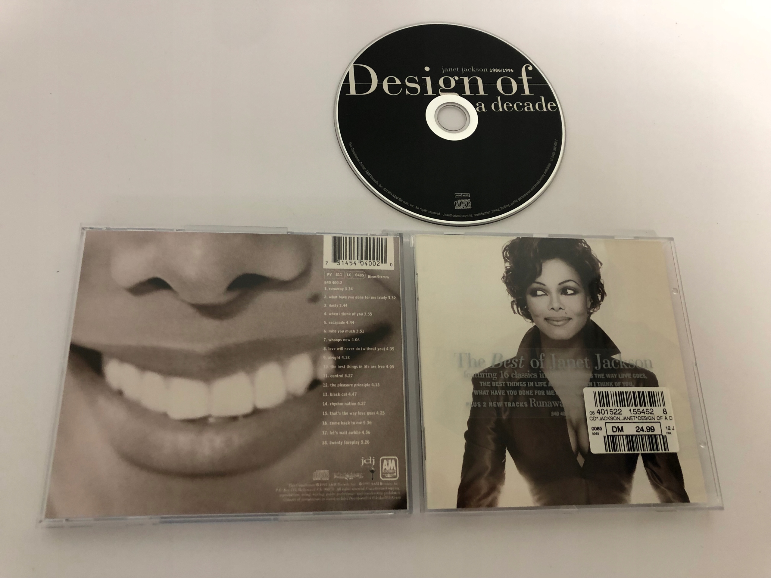 Design Of A Decade 1986-1996 Movie Janet Jackson 1986/1996 Design