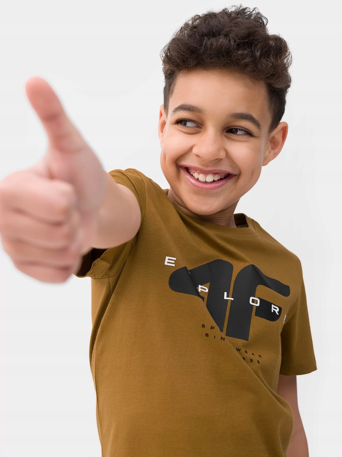 KOSZULKA CHŁOPIĘCA 4F T-SHIRT BAWEŁNA 140 Materiał dominujący bawełna