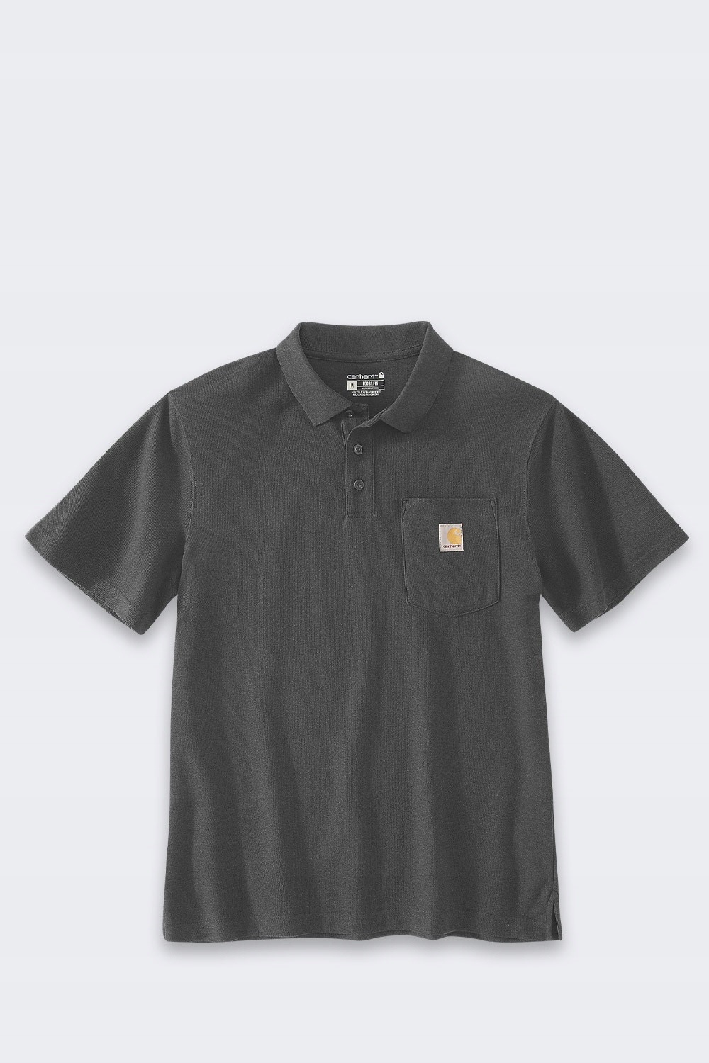Tričko Carhartt Loose Polo Carbon
