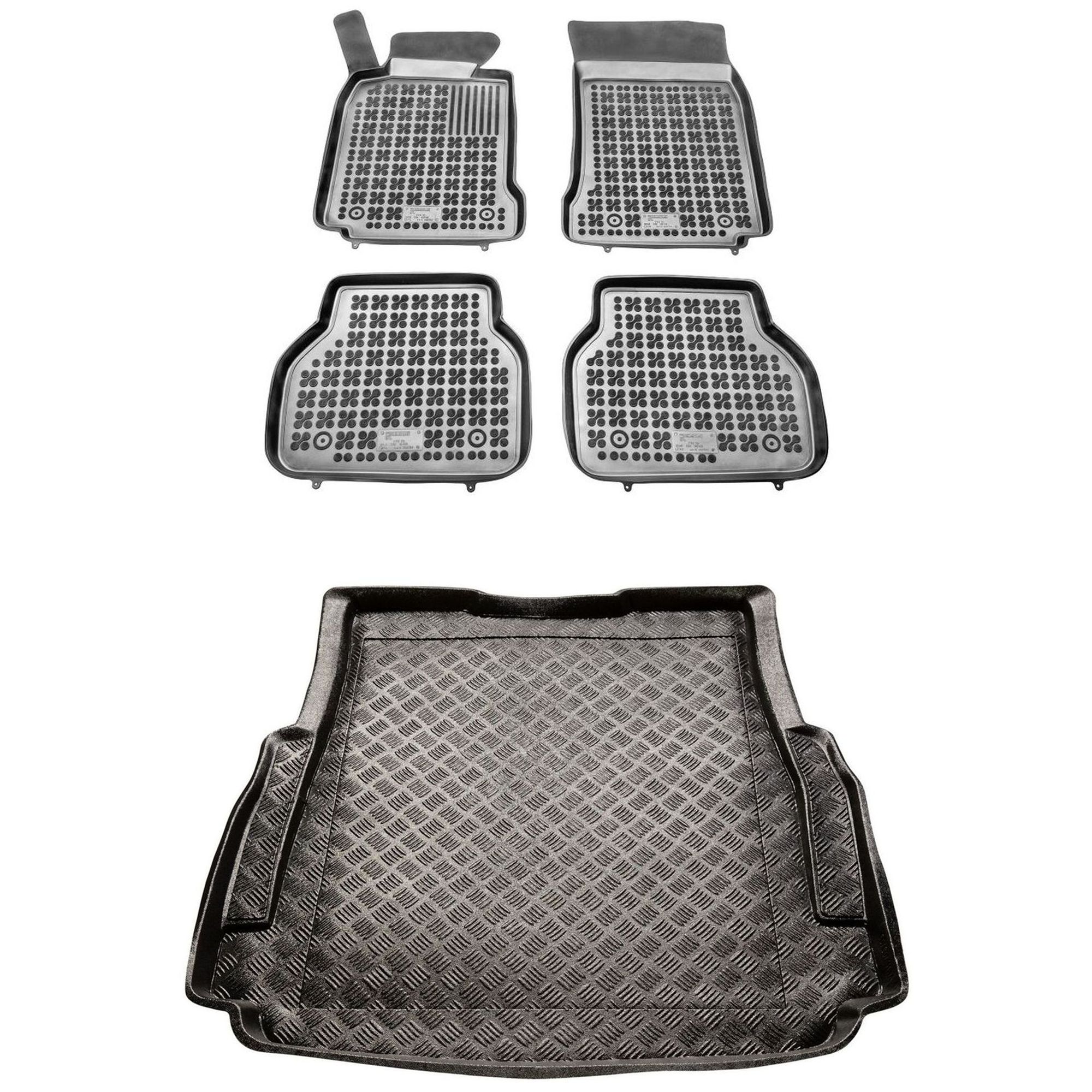 Sada koberčekov a protišmykovej podložky Bmw radu 5 E39 1995-2003