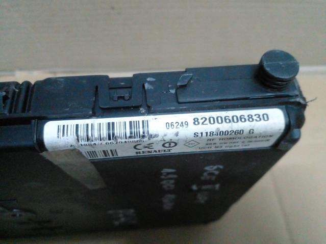 module control unit BSI RENAULT SCENIC II 8200606830