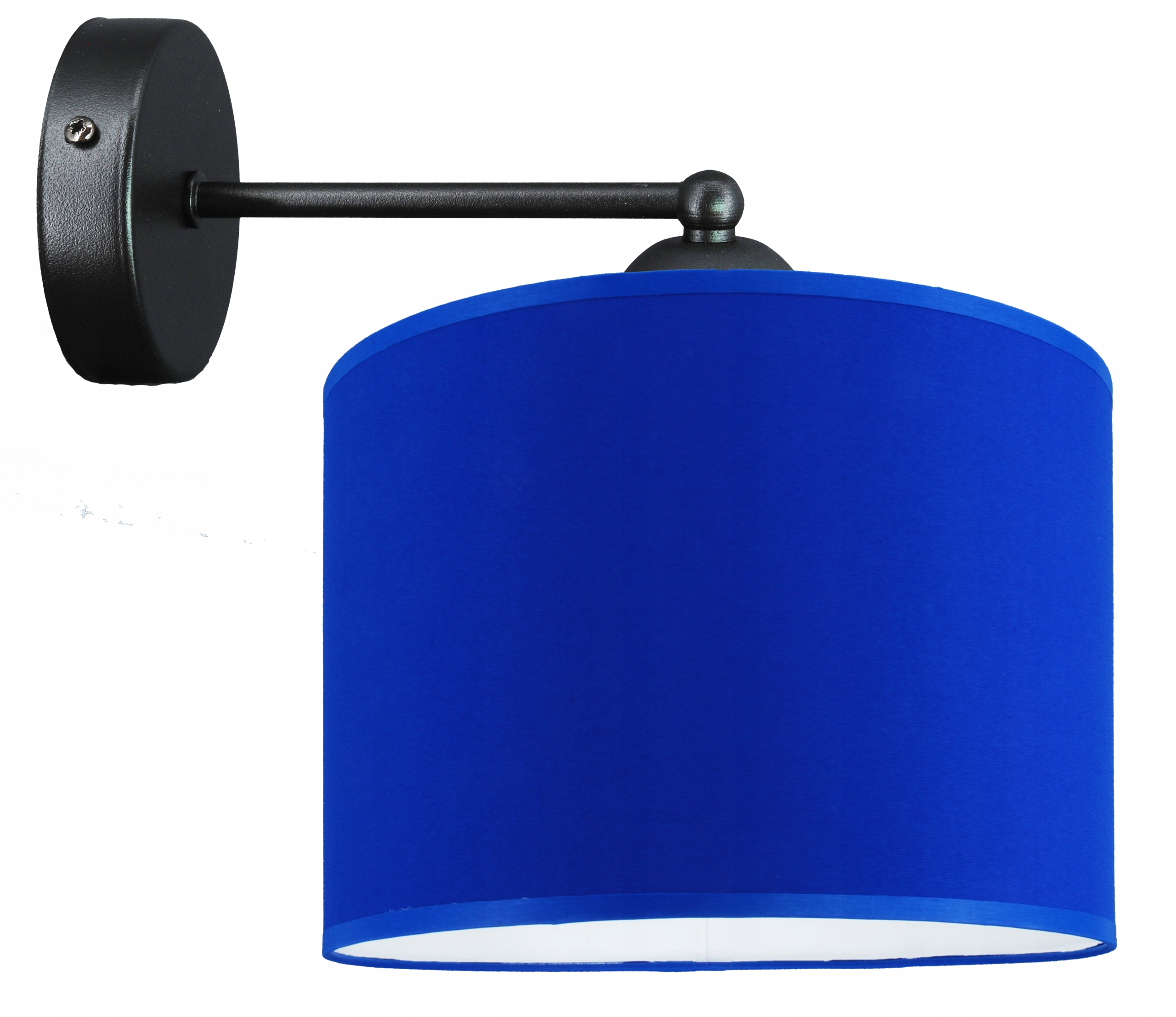 Moderní lampa Kinkiet, nástěnné stínidlo 20 cm modré, modré, chrpa