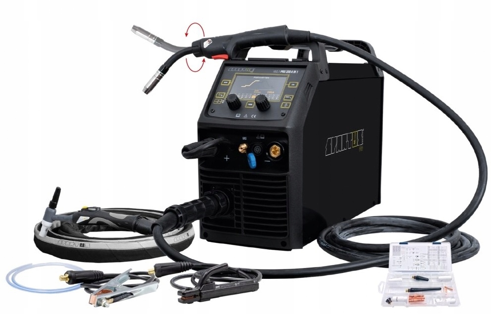 ЗВАРЮВАЛЬНИЙ АПАРАТ SPARTUS MULTIPRO 200 MIG MMA TIG AC / DC