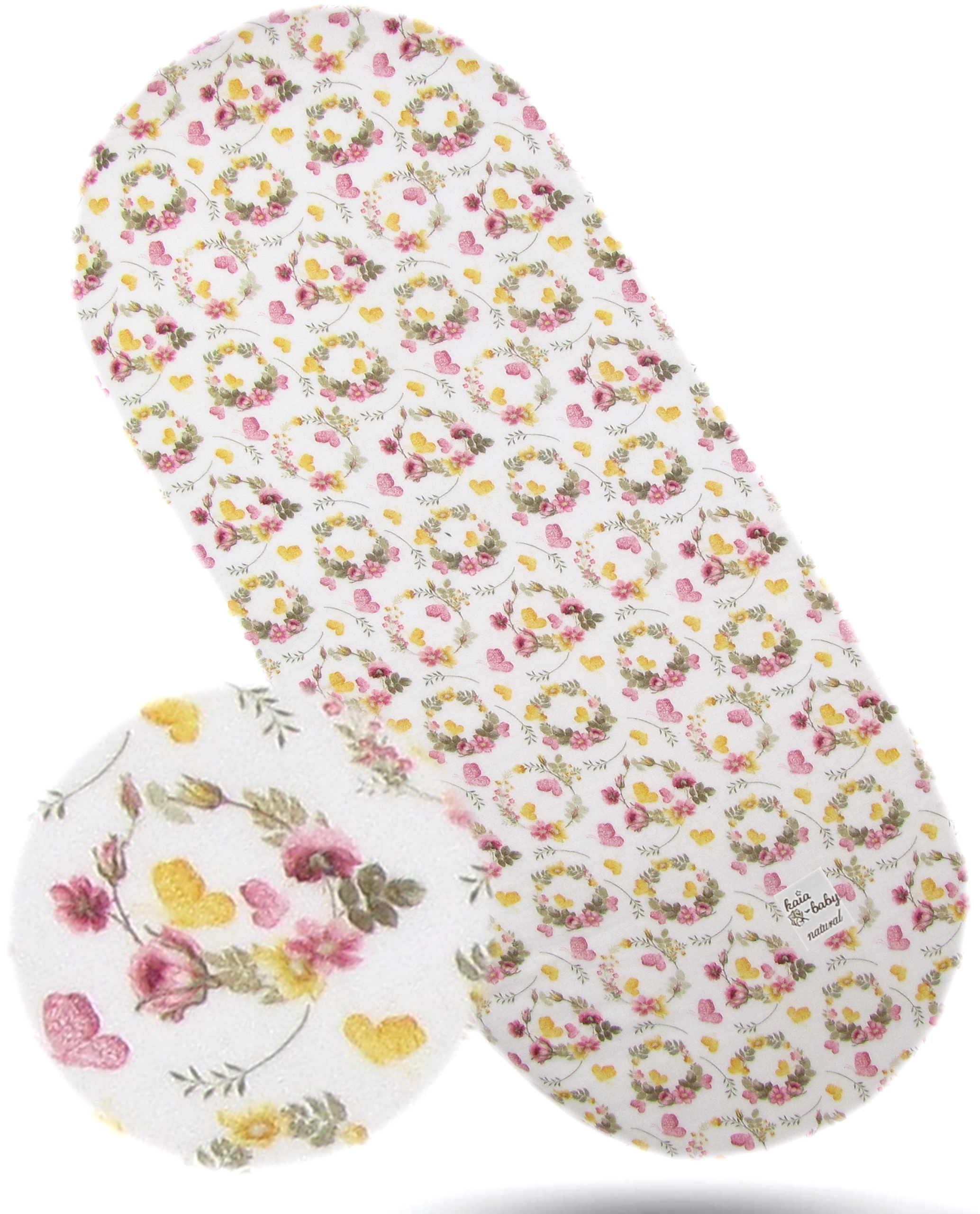 

Prześcieradło Do Wózka Gondoli Muślinowe Flowers