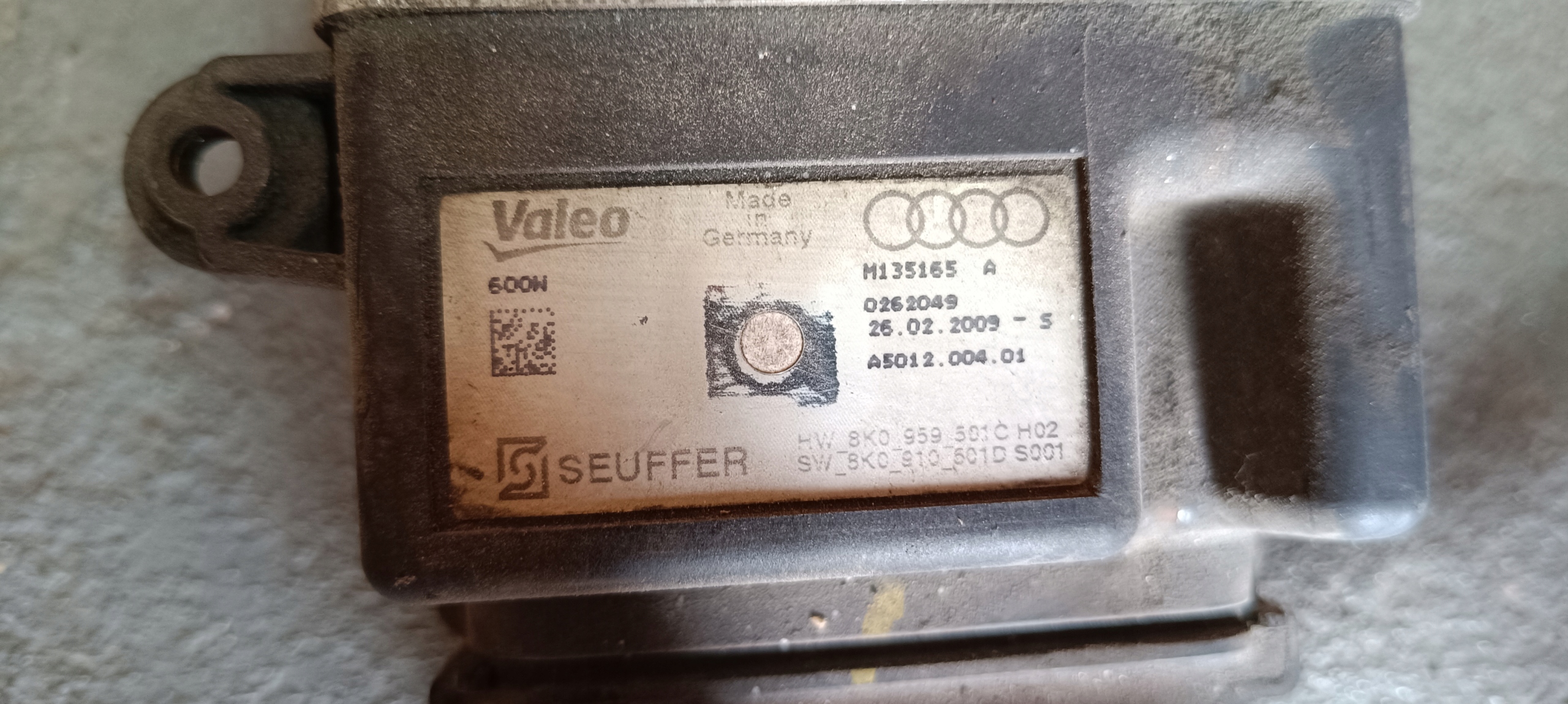 AUDI A4 B8 modulo Centralina VENTOLE 8K0959501C 8K0910501D