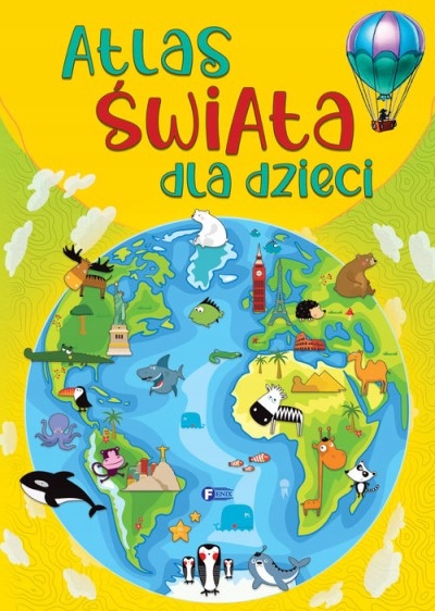 Atlas świata dla dzieci Fenix
