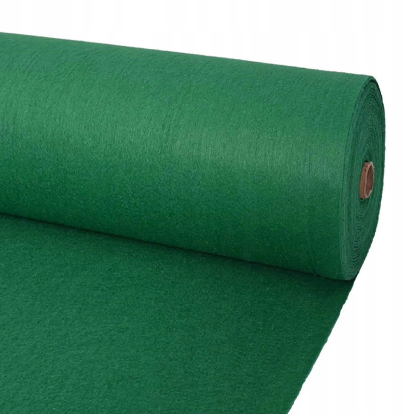 vidaXL Koberec Jednobarevný Zelená 1,2 x 12 m Polyester