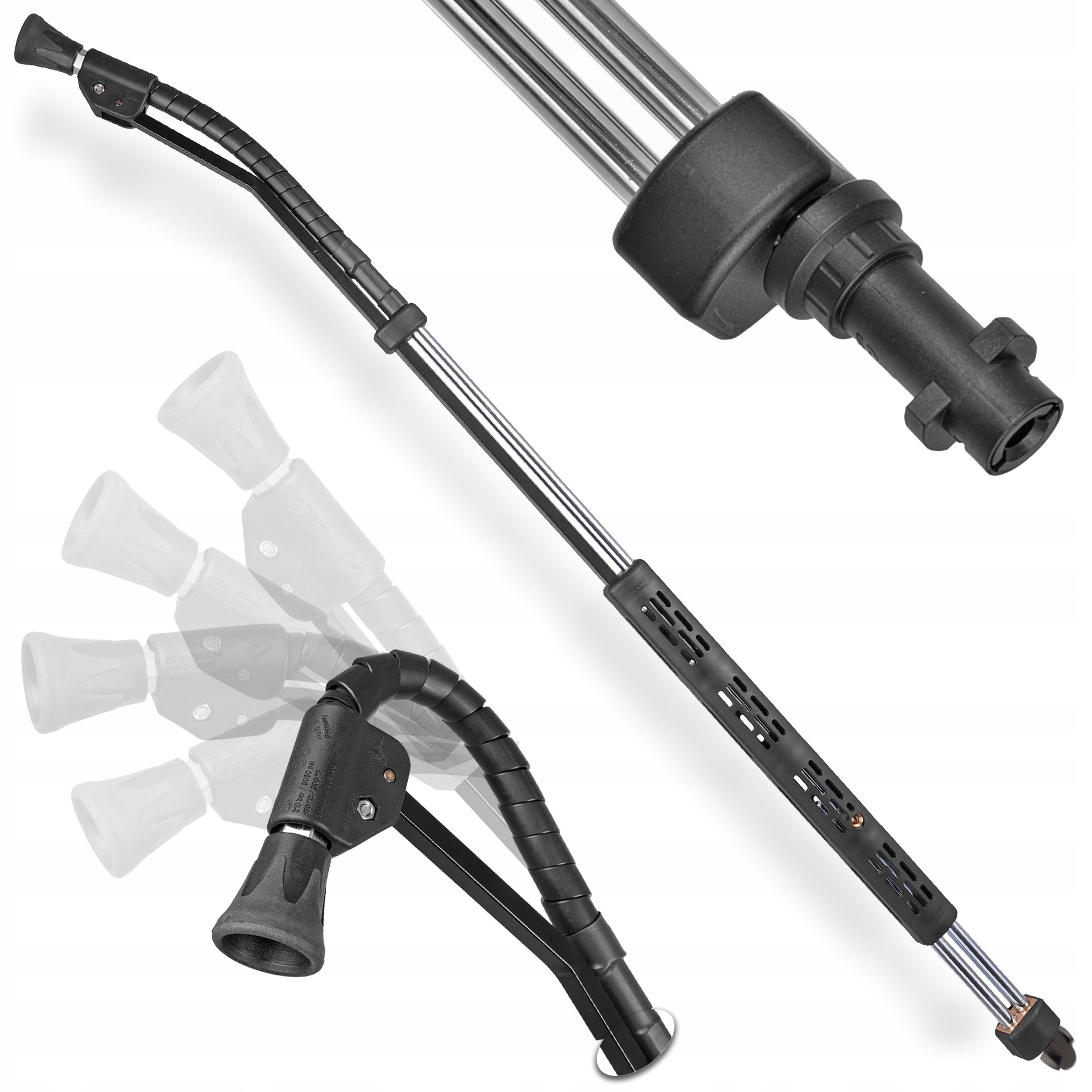 Lanca regulowana Push&pull ST-85 Kątowa 1100mm do Karcher K2 K3 K4 K5 K6 K7