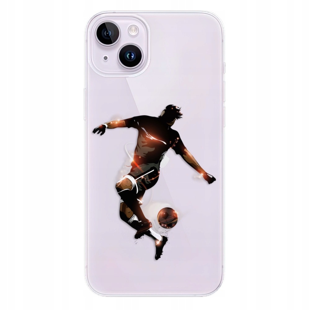 Silikonowe etui iSaprio Piłka nożna 01 do iPhone 14 Plus