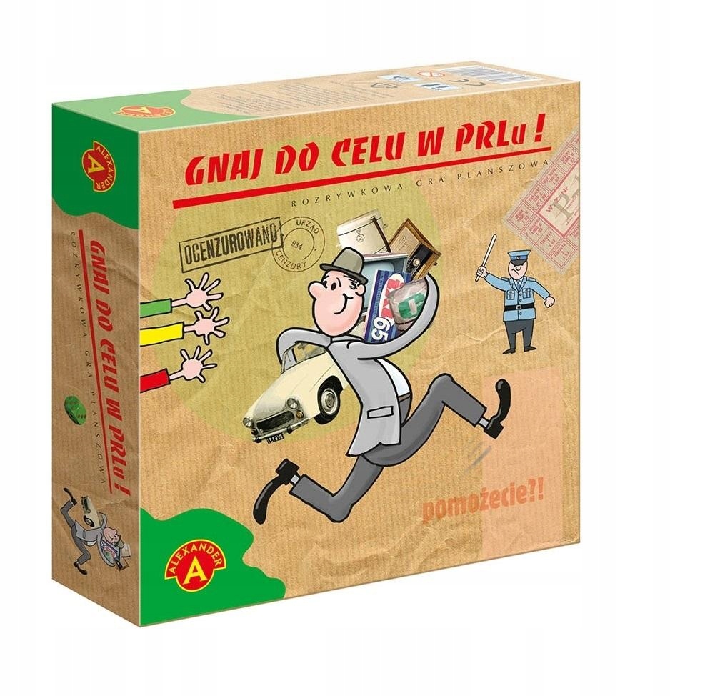 Gra Edukacyjna Dla Chłopca Gnaj do celu w PRLu Alex Gra Stymuluje Umysł