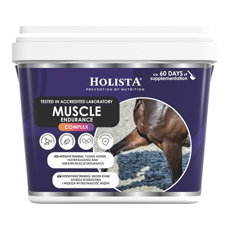 Holista Equine Muscle Endurance Complex 400g Wsparcie Mięśni Koni