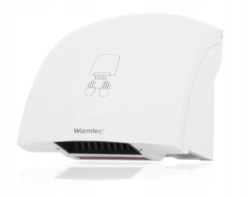 Automatická bezdotyková sušička rukou 2000 W bílá MDF2000 Warmtec
