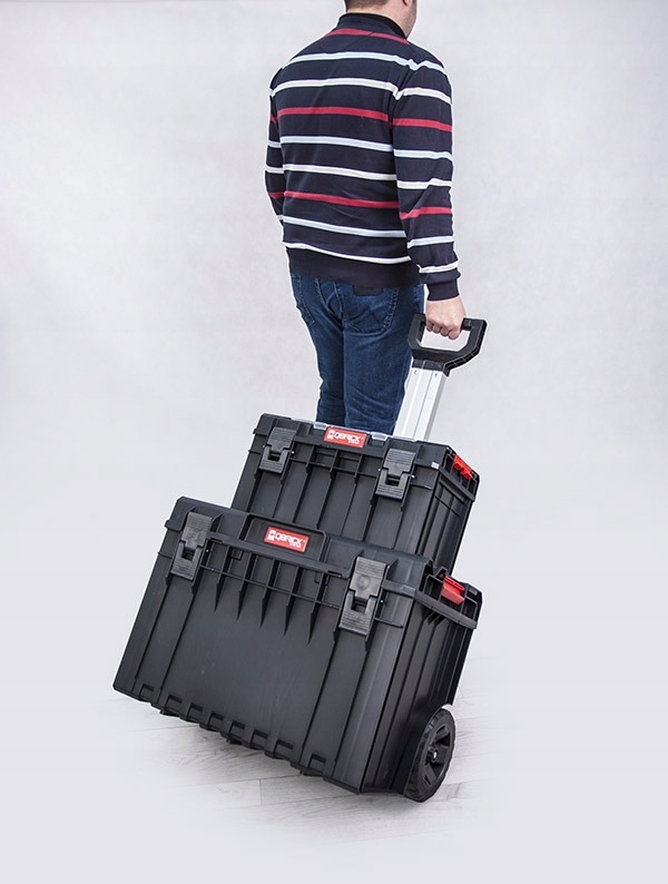 QBRICK SKRZYNIA NARZĘDZIOWA SYSTEM PRO 500 BASIC Szerokość produktu 26 cm