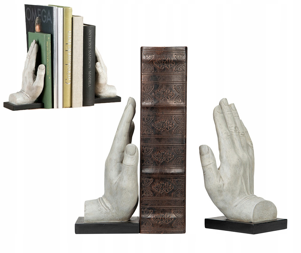 Opěrky na knihy podpěra na knihy stojan na ruce dekorace dárek 2 ks