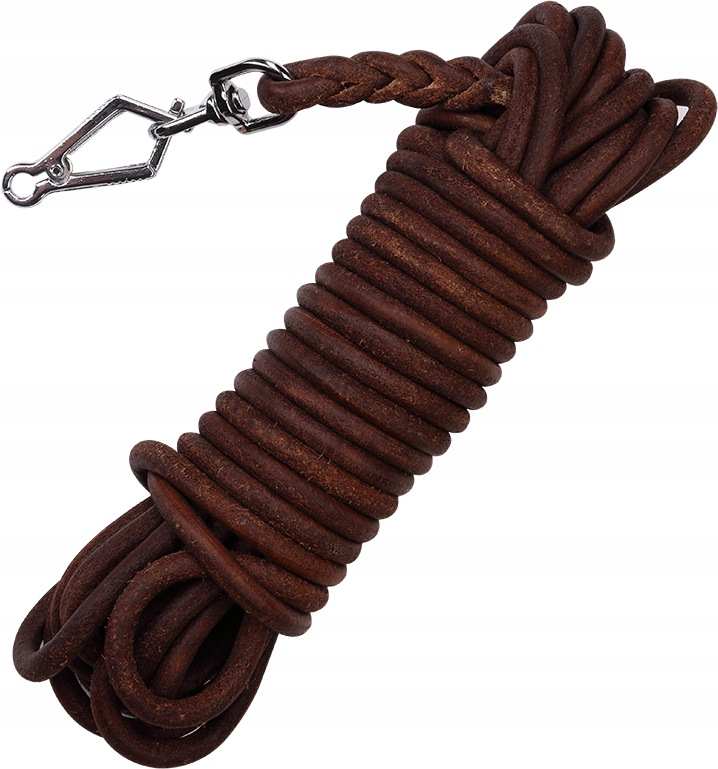 

Otok Smycz Treningowa 2WOLFS Nature 10m skóra