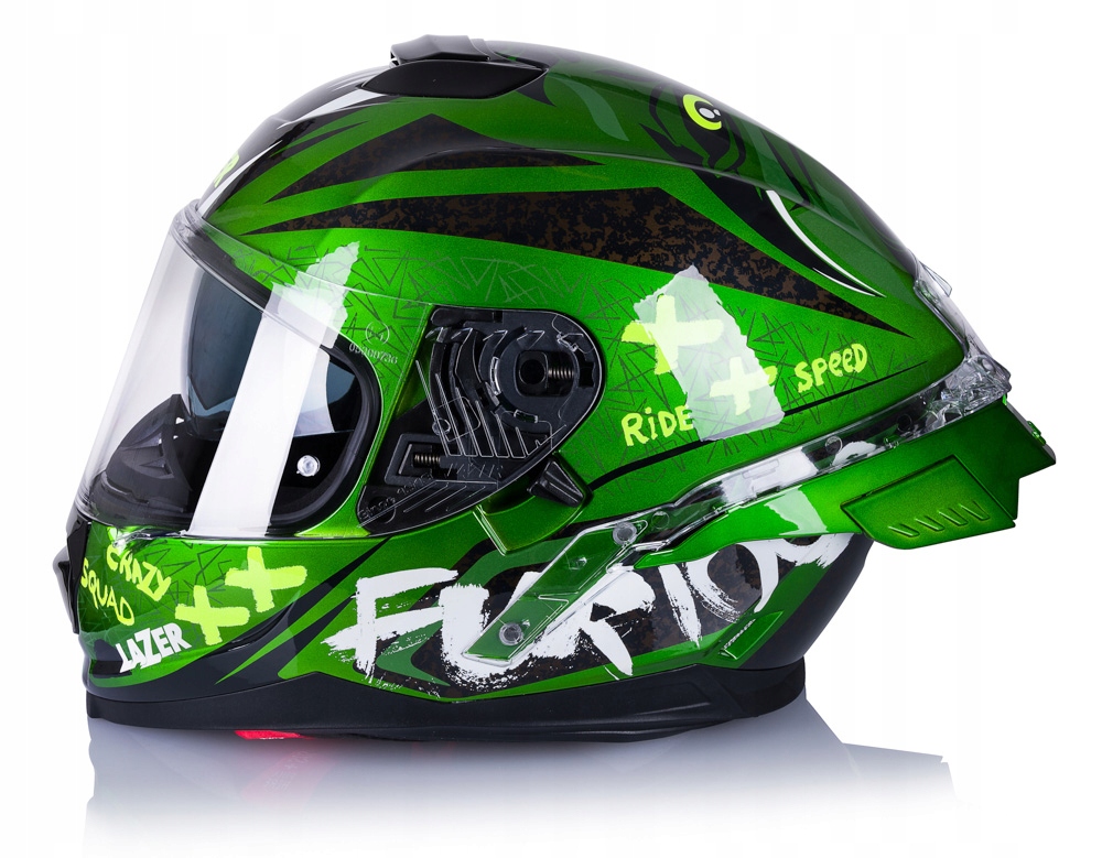 PROFESJONALNY KASK LAZER RAFALE SR ONI r S BLENDA Cechy dodatkowe deflektor nosa demontowalny podbródek osłona podbródka