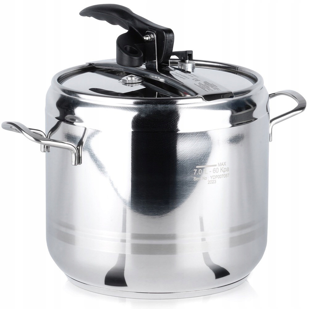 Oceľový Tlakový Hrniec Profi Hrniec Na Indukciu A Silný Plyn 7 L Box