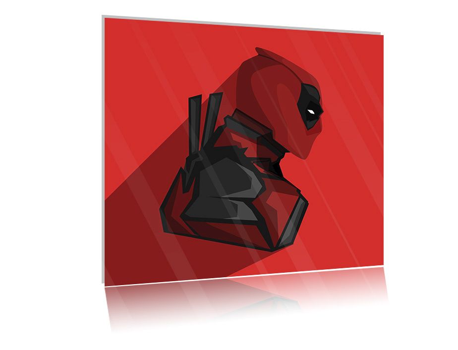 

Obraz szklany na szkle Deadpool 10 30x30