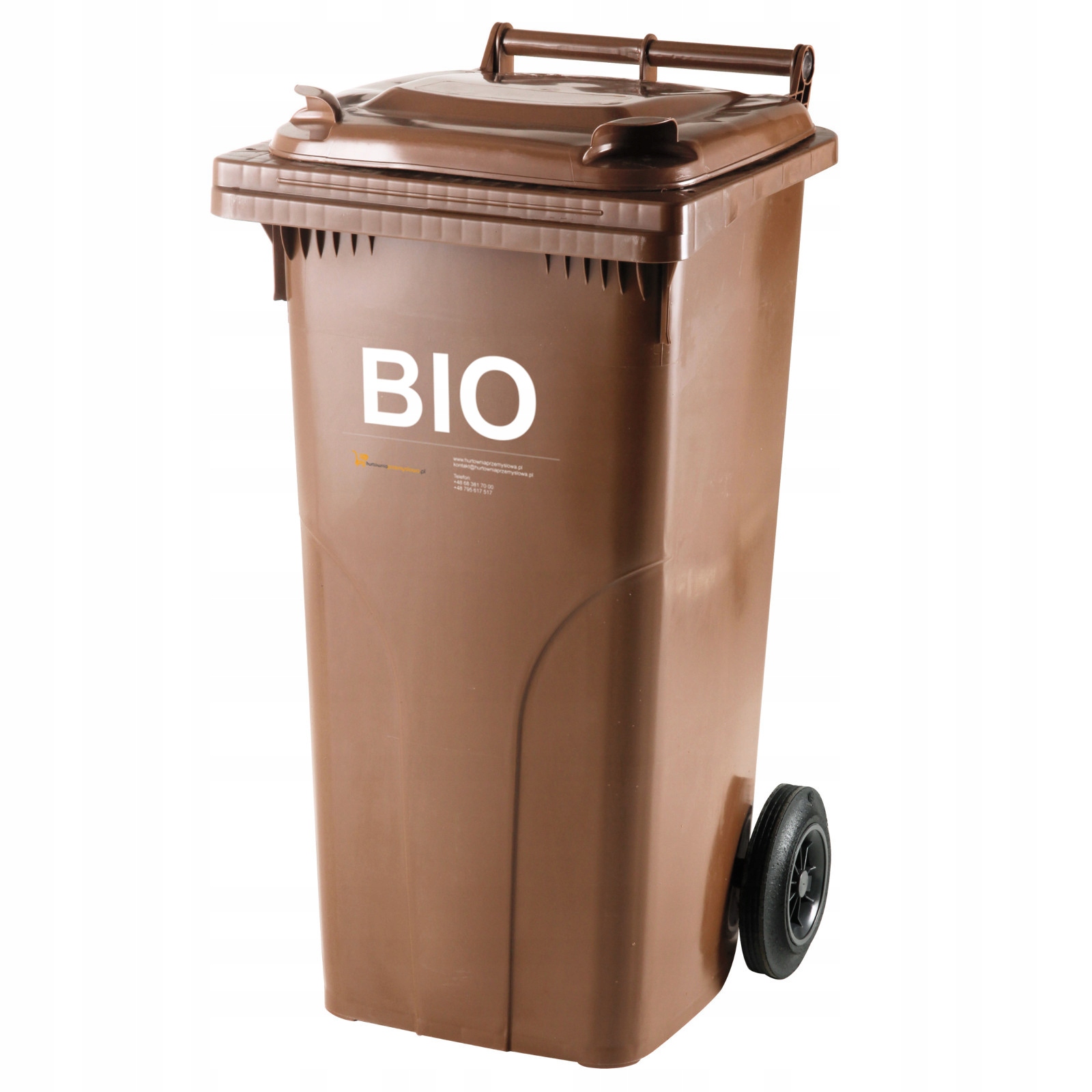 Nádoba Na Bio Odpadky Pro Potravinářské Odpadky 120 L Hnědá Europlast