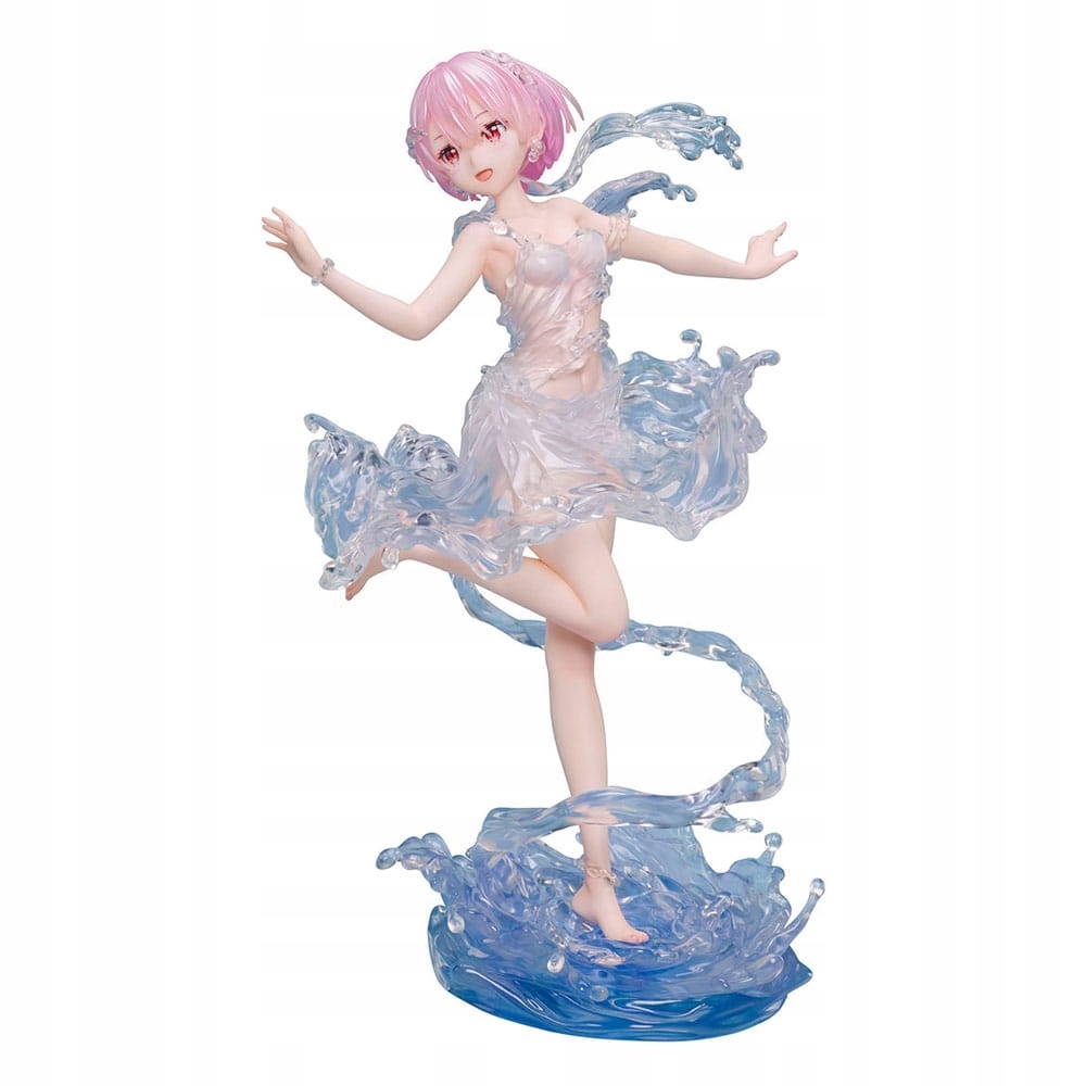Re:Zero Starting Life in Another World Pvc Soška 1/7 Ram Aqua Dress 23 cm