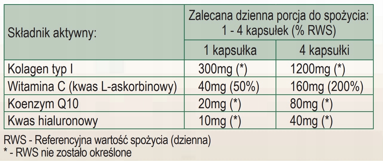 Гиалуроновая кислота с коллагеном и коэнзимом q10