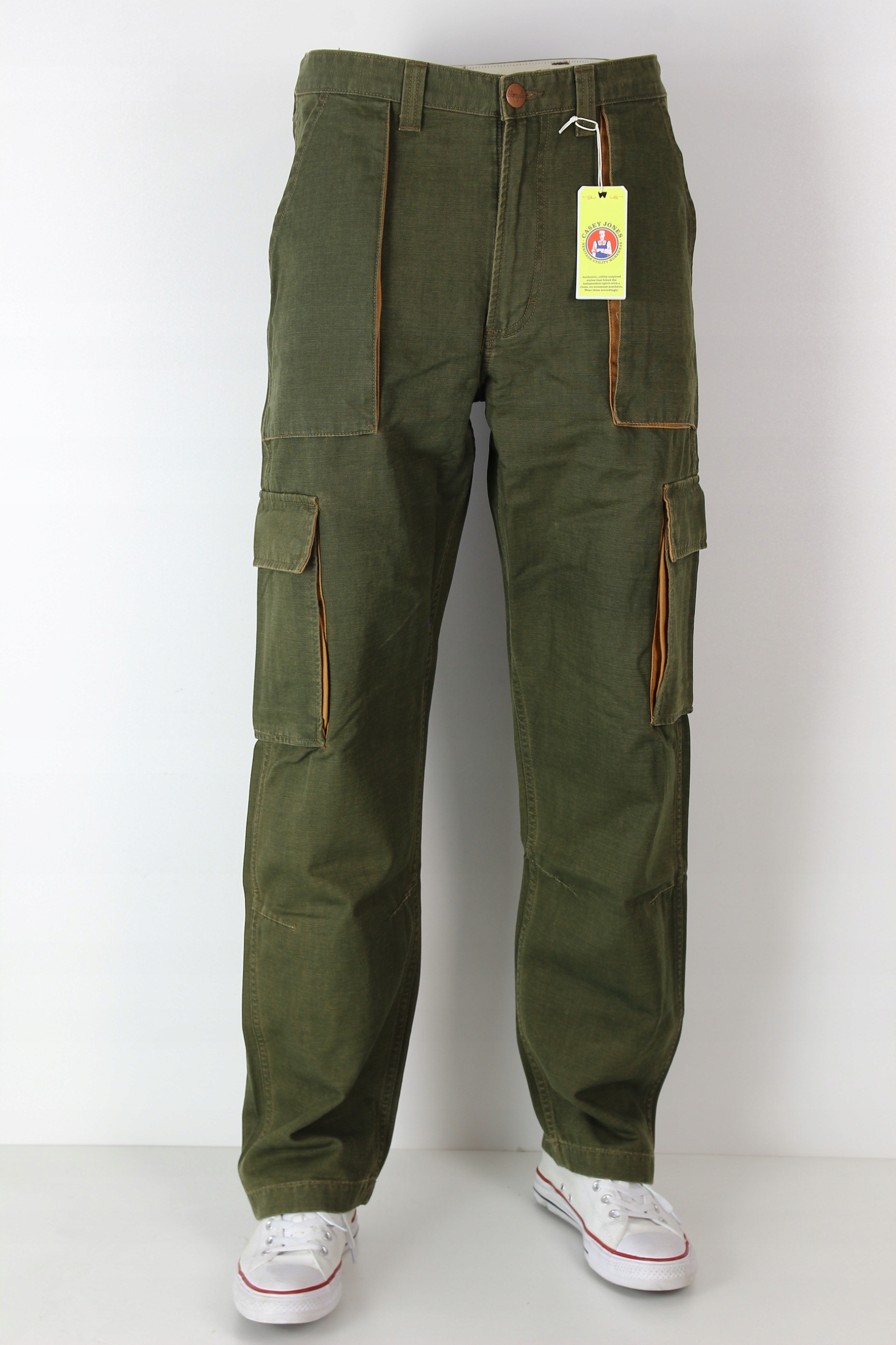 Wrangler Cj Rel Cargo Pant Beech Pánské Kalhoty W32 L34