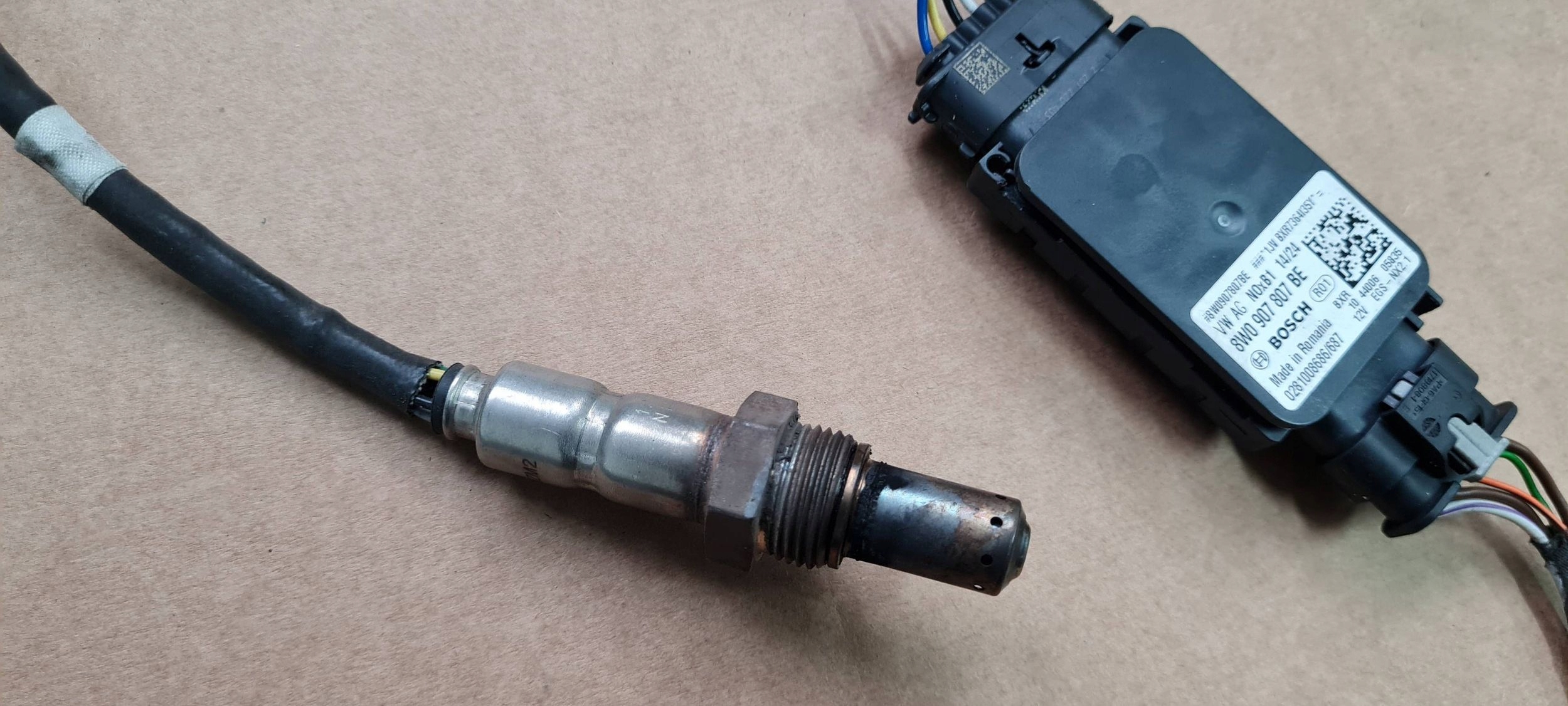 A4 B9 8W SONDA LAMBDA Sensor NOX 2.0 TDI 8W0907807BE A4 B9 8W