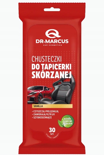 Chusteczki do tapicerki skórzanej Dr.Marcus Vanilla 30szt.