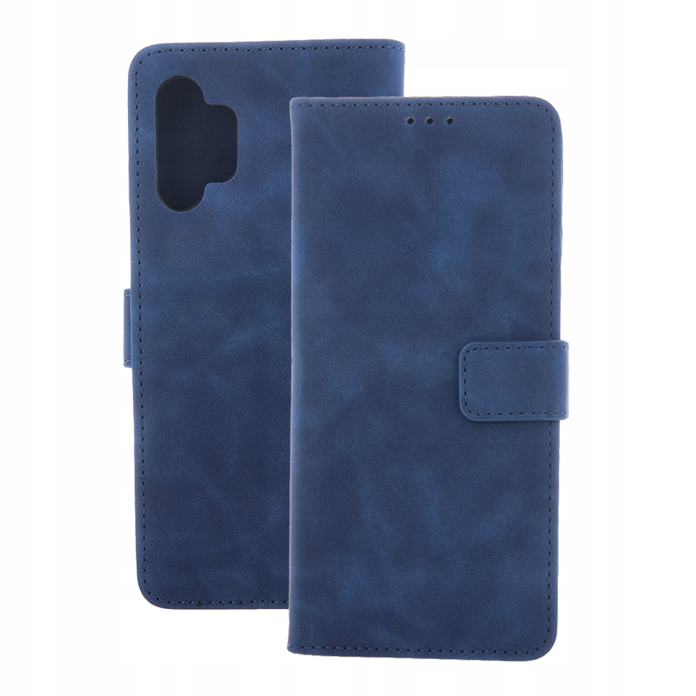 Etui Smart Velvet do Samsung Galaxy A06 5G granatowe Tfo
