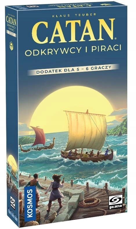 Catan: Odkrywcy I Piraci 5/6 Graczy Galakta