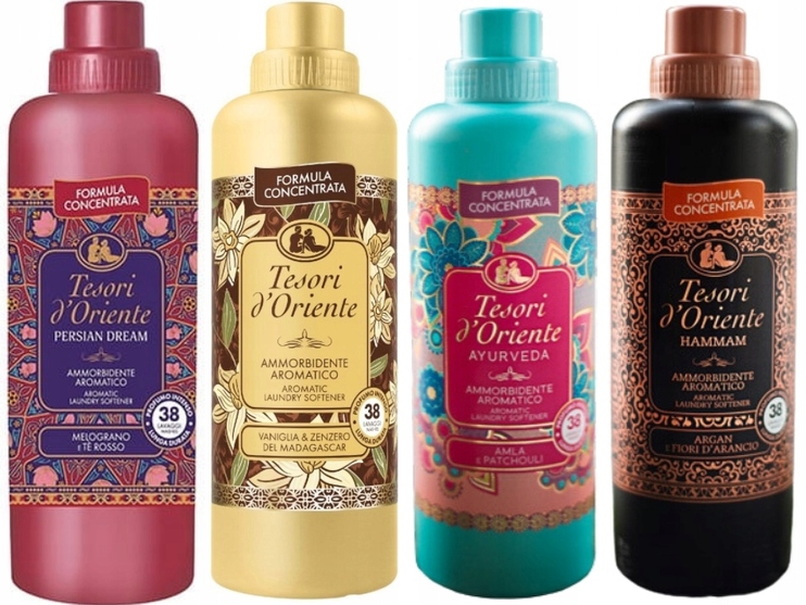 Tesori d'Oriente Sada 4 krásných aviváží 760 ml Pvah