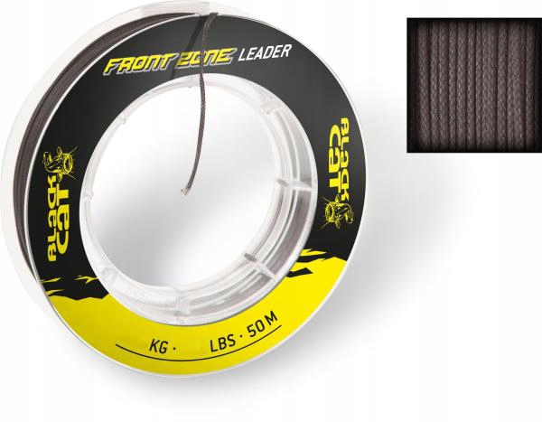 Black Cat Front Zone 0.8mm 90kg 50m leader