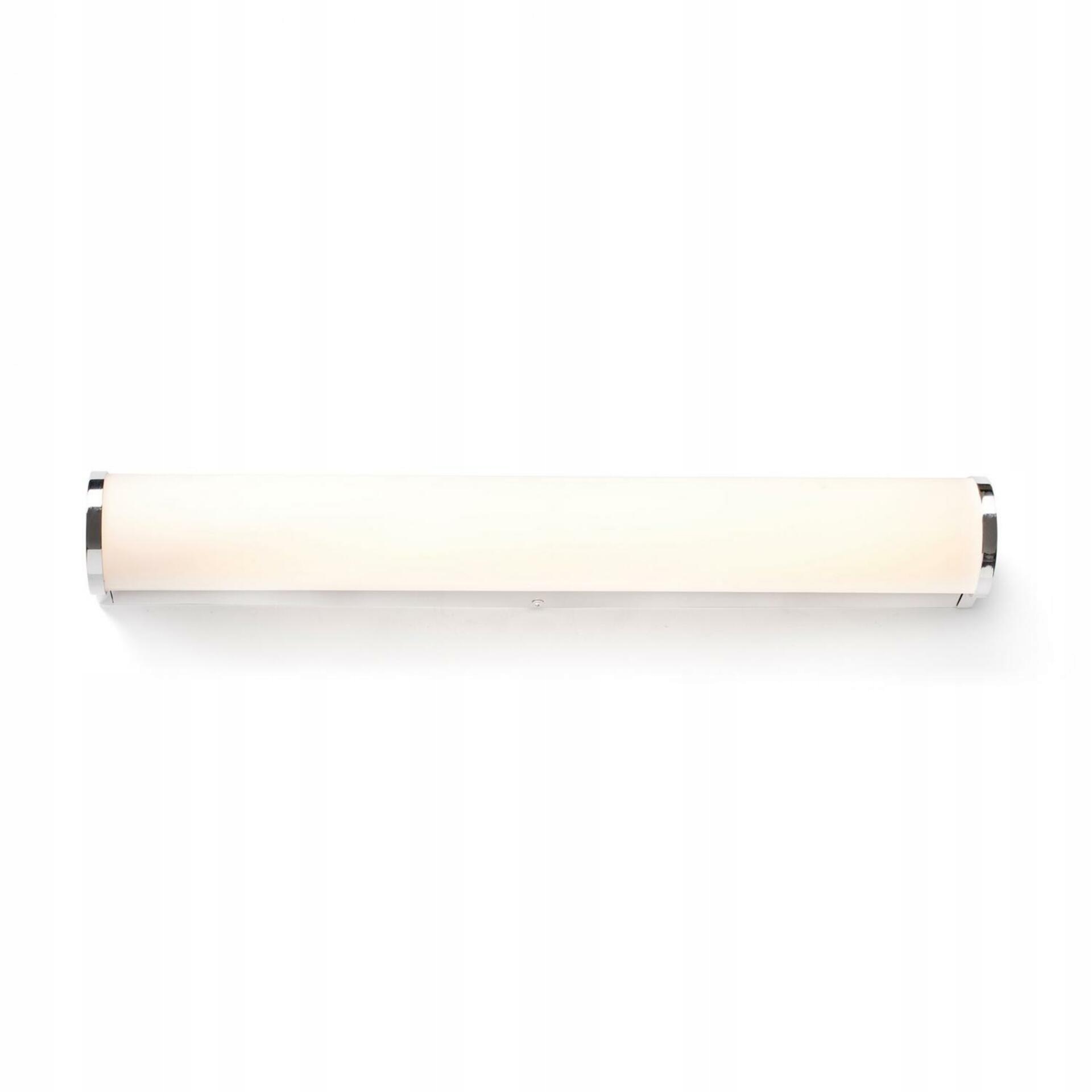 Nástenná Led lampa Faro Danubio 575, chróm, 18W, 575mm, IP44, teplá biela