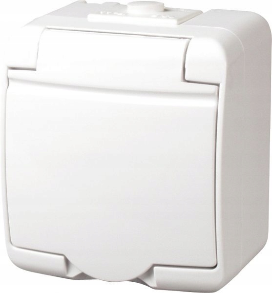 

Gniazdo poj IP54 n/t Junior Biały