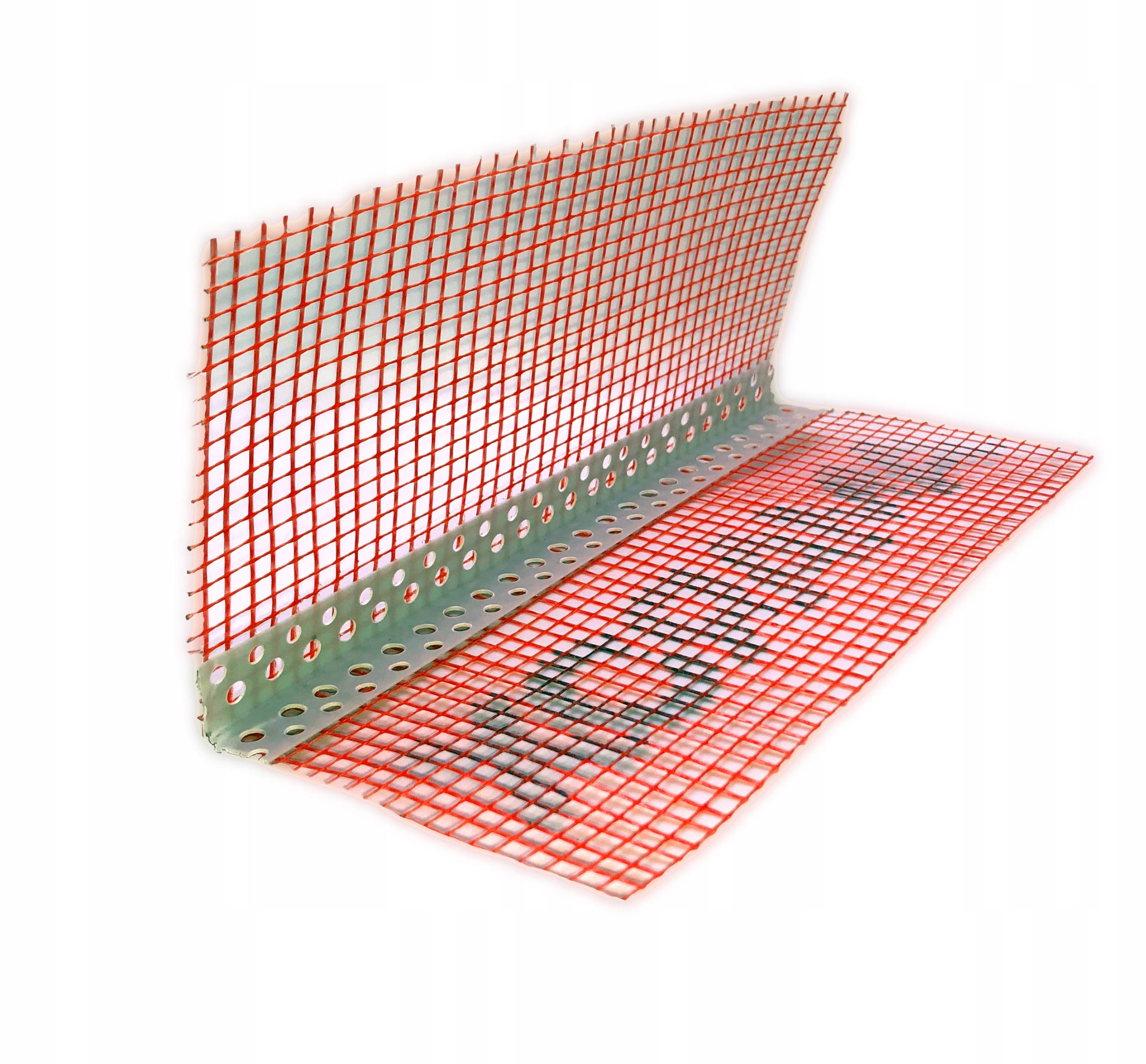 

Narożnik Pcv z siatka 2,5m pomarańczowy 10x10 145g