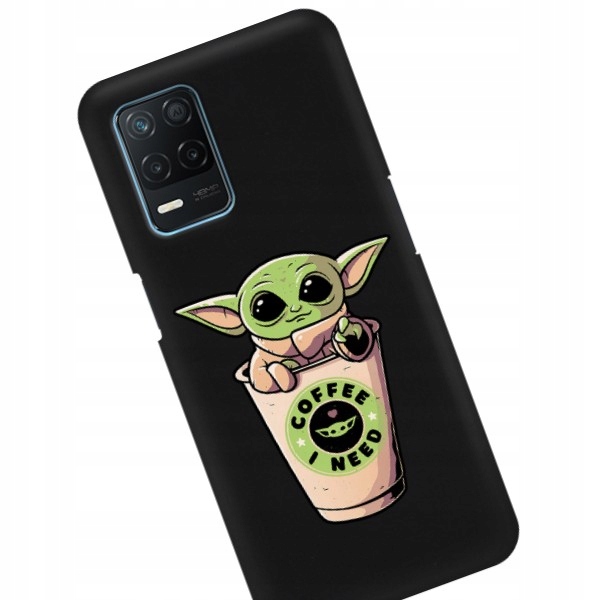 

Etui Matowe do Realme 8 5G Czarny Modne Top