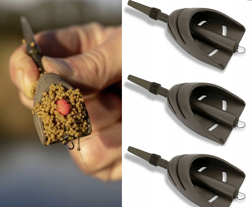 BROWNING ZESTAW KOSZYKÓW METHOD PELLET DO METODY 40 GR - 3 SZT