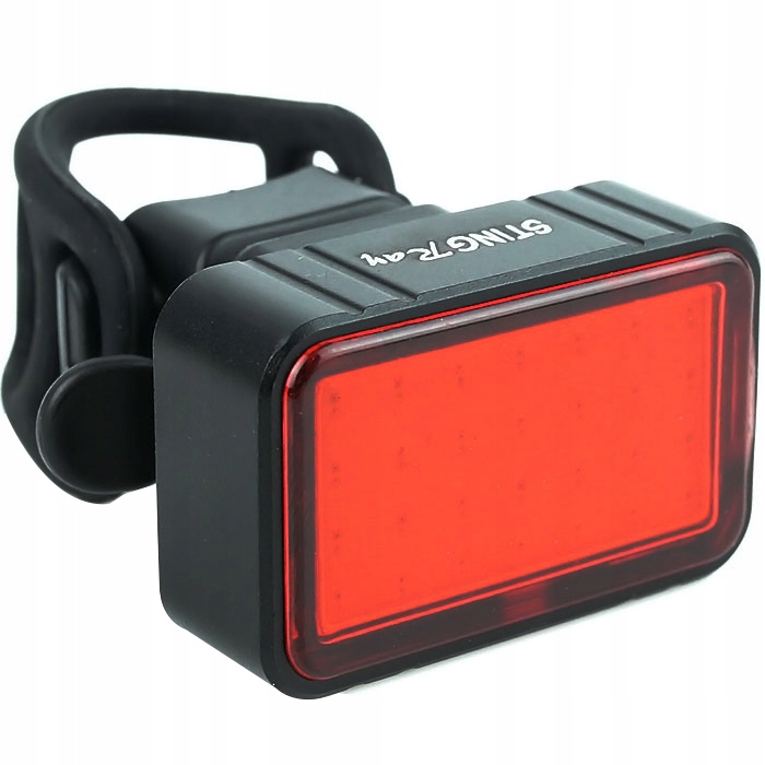 

Lampka rowerowa tylna AU105+B 80lm z funkcją Stop