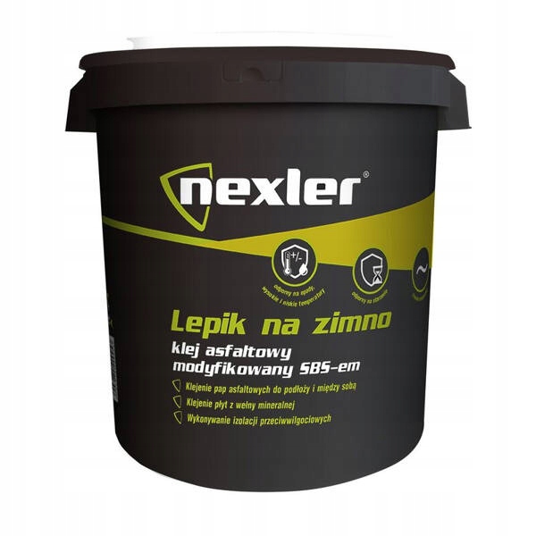 Lepik na zimno Nexler czarny 5 l