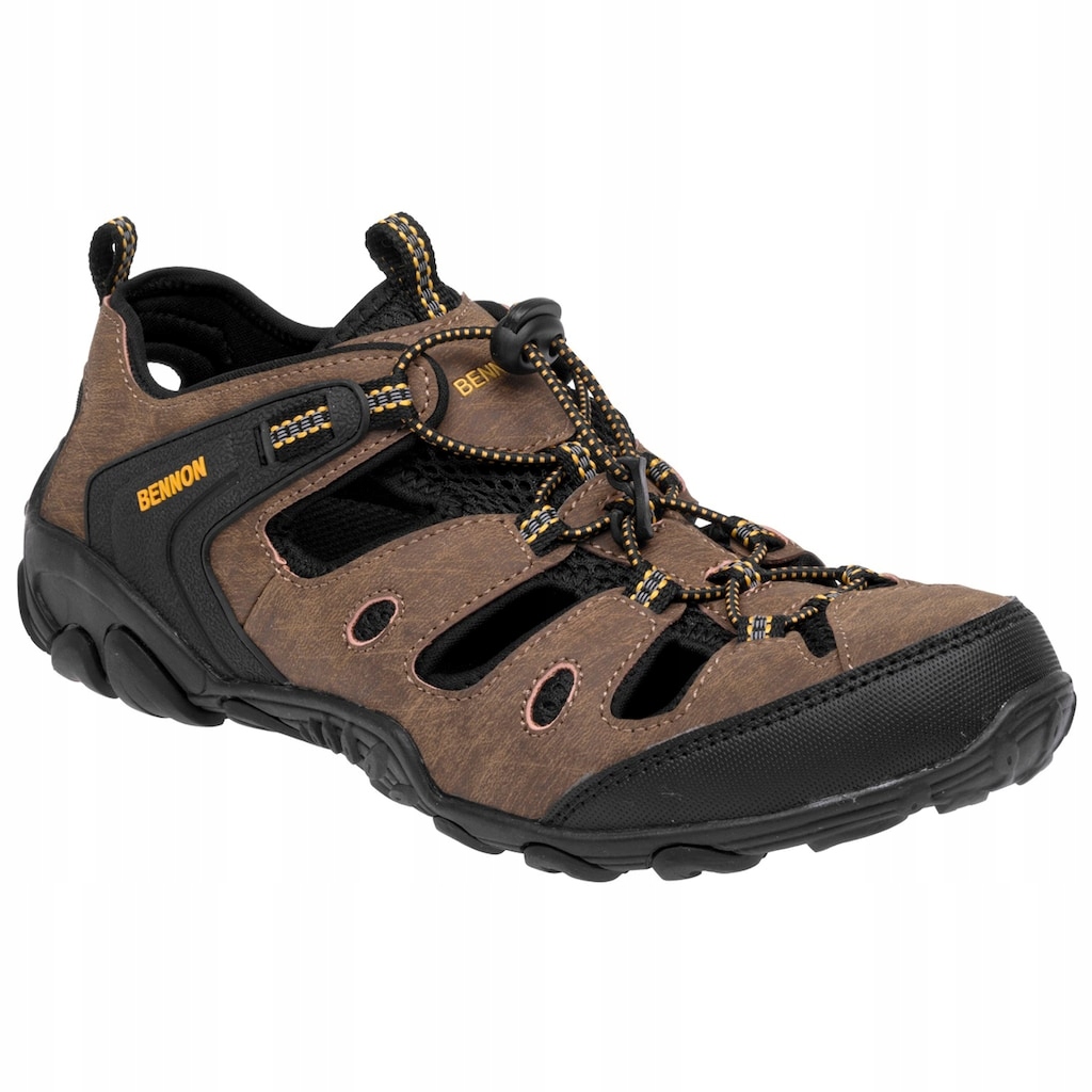 Pánské turistické prodyšné sandály Bennon Clifton Brown 42