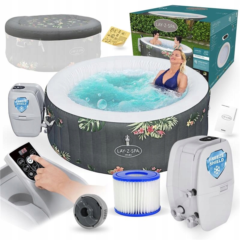 Spa ogrodowe Bestway 60061 Lay-z-spa Whirlpool Aruba AirJet 170cm