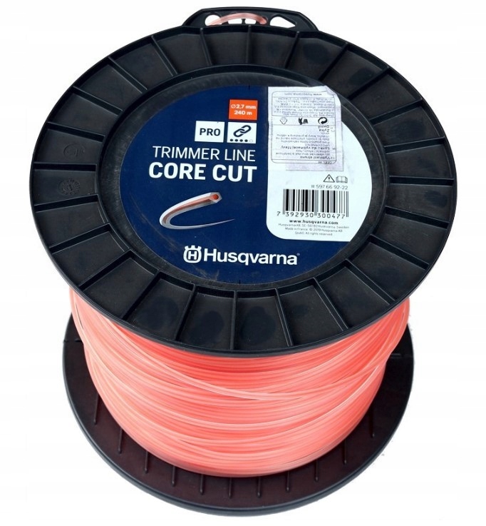 Linka Žacia Struna Uzamykateľná Husqvarna Corecut 2,7 mm x 240 metrov Pôvodná!